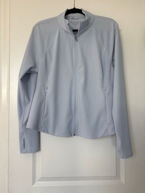 Athleta Salutation 1.0 ribbed in Gossamer Blue